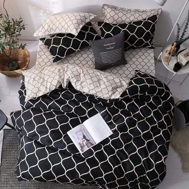 Luxury Nordic style Cotton Microfiber Duvet cover sets
