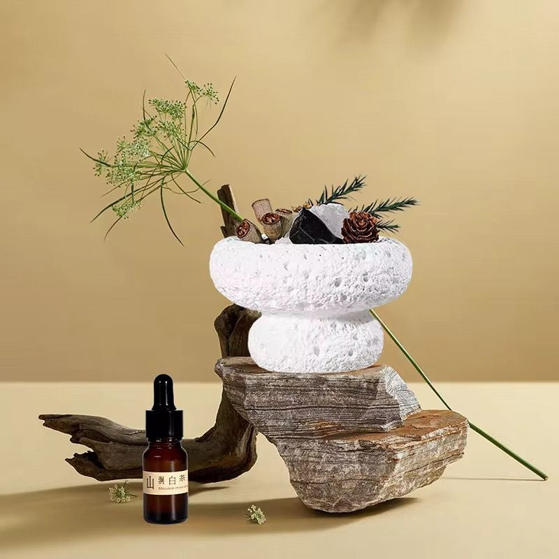 Mushroom Shaped Stone Essential Oil Diffusers Gift Pack