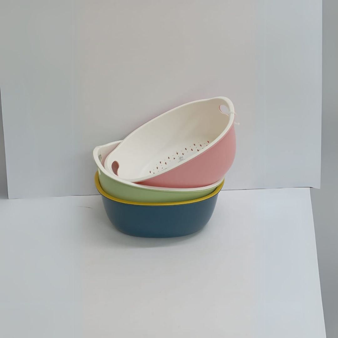 Vegetables/Rice Drainer basket 2 in1