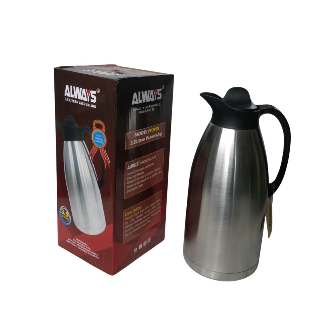 Stainless Steel Unbreakable Vuccum Jug/Flask 1.0Ltr