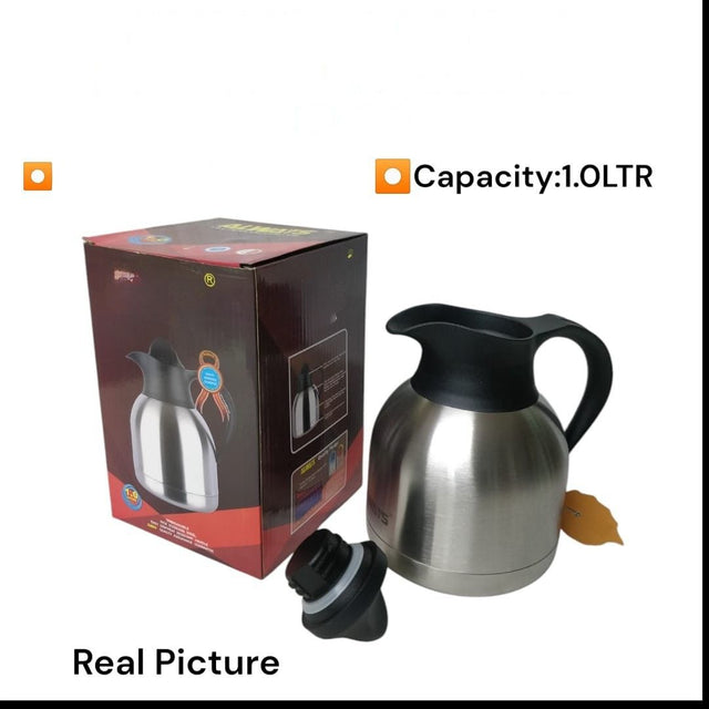 Stainless Steel Unbreakable Vuccum Jug/Flask 1.0Ltr