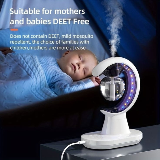 Humidified mosquito repellent lamp 3in1