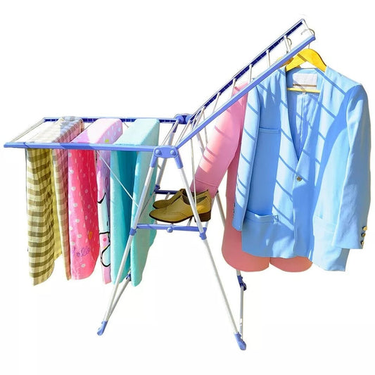 Outdoor drying rack