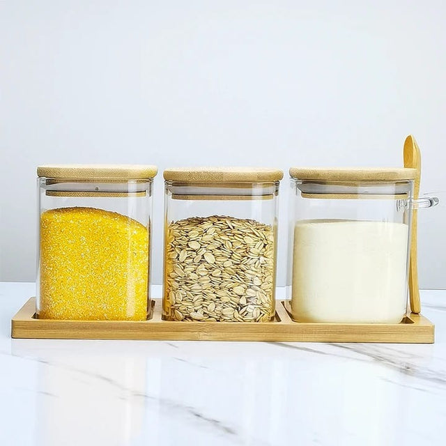 AIRTIGHT GLASSS STORAGE CONTAINER