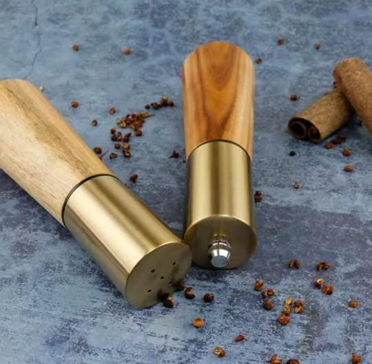 Luxury kitchen pepper & salt grinder 2pcs