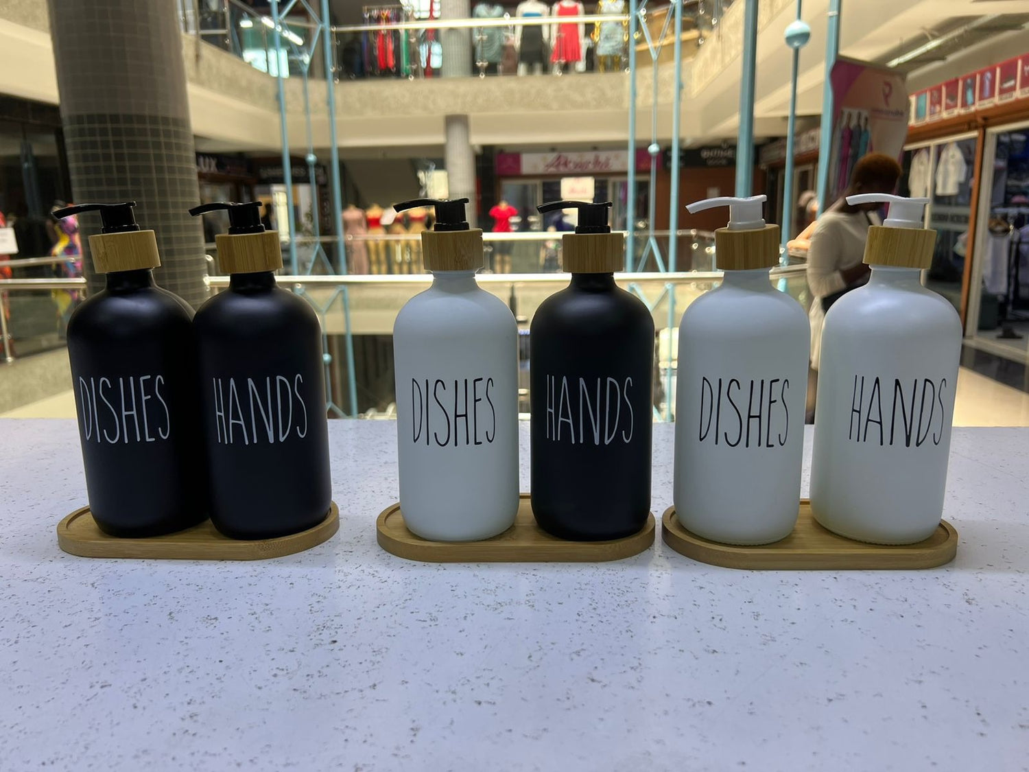 Luxury Glass Lotion Bottle 500ml