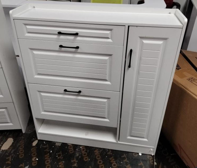 Shoe Cabinet bucket flip design