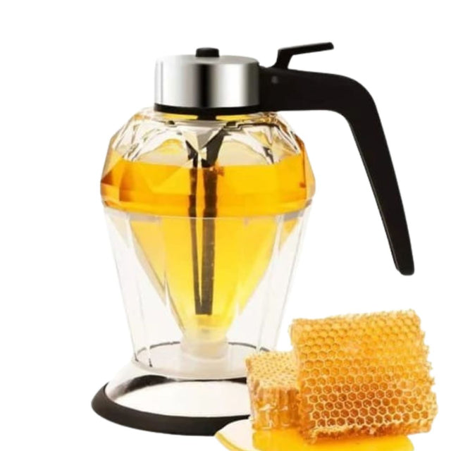 Exquisite diamond honey dispenser/ oil oil dispenser ( plastic)