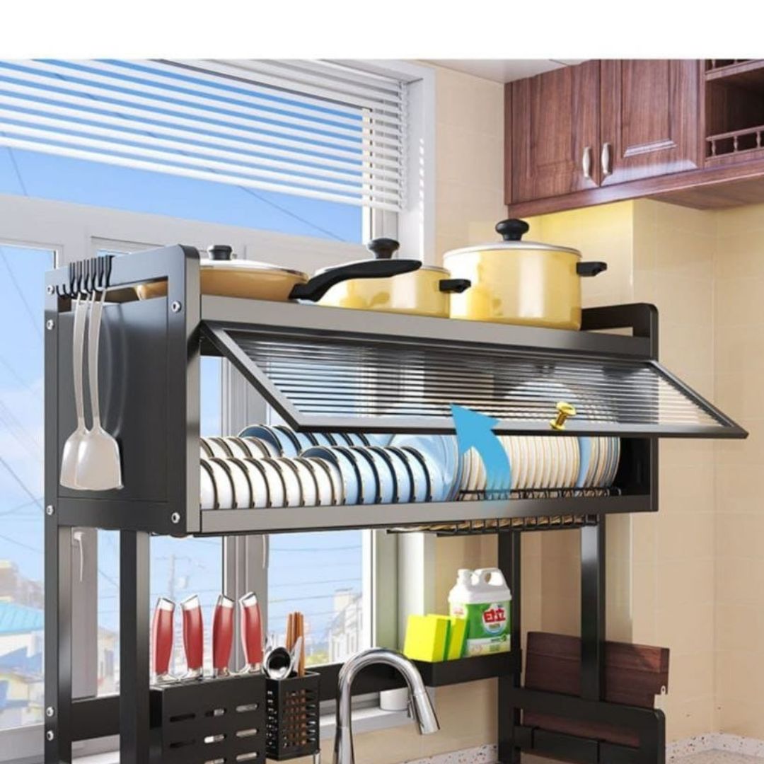 Multi-Purpose Kitchen Storage /Drain Rack
