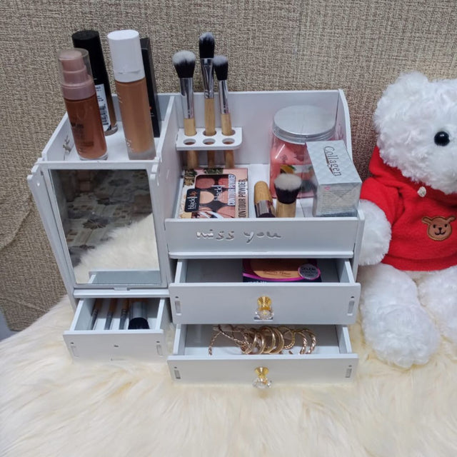 multi-storey make-up organizer drawer