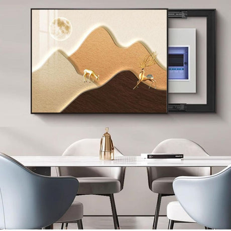 Electric Meter Box Decorative Wall Art Cover