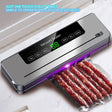 Electric vacuum sealer machine with 10pcs packaging papers