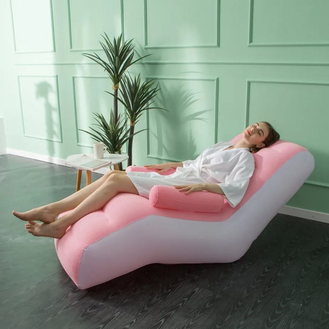 Inflatable Seat with armrest / Lazy Sofa plus FREE PUMP