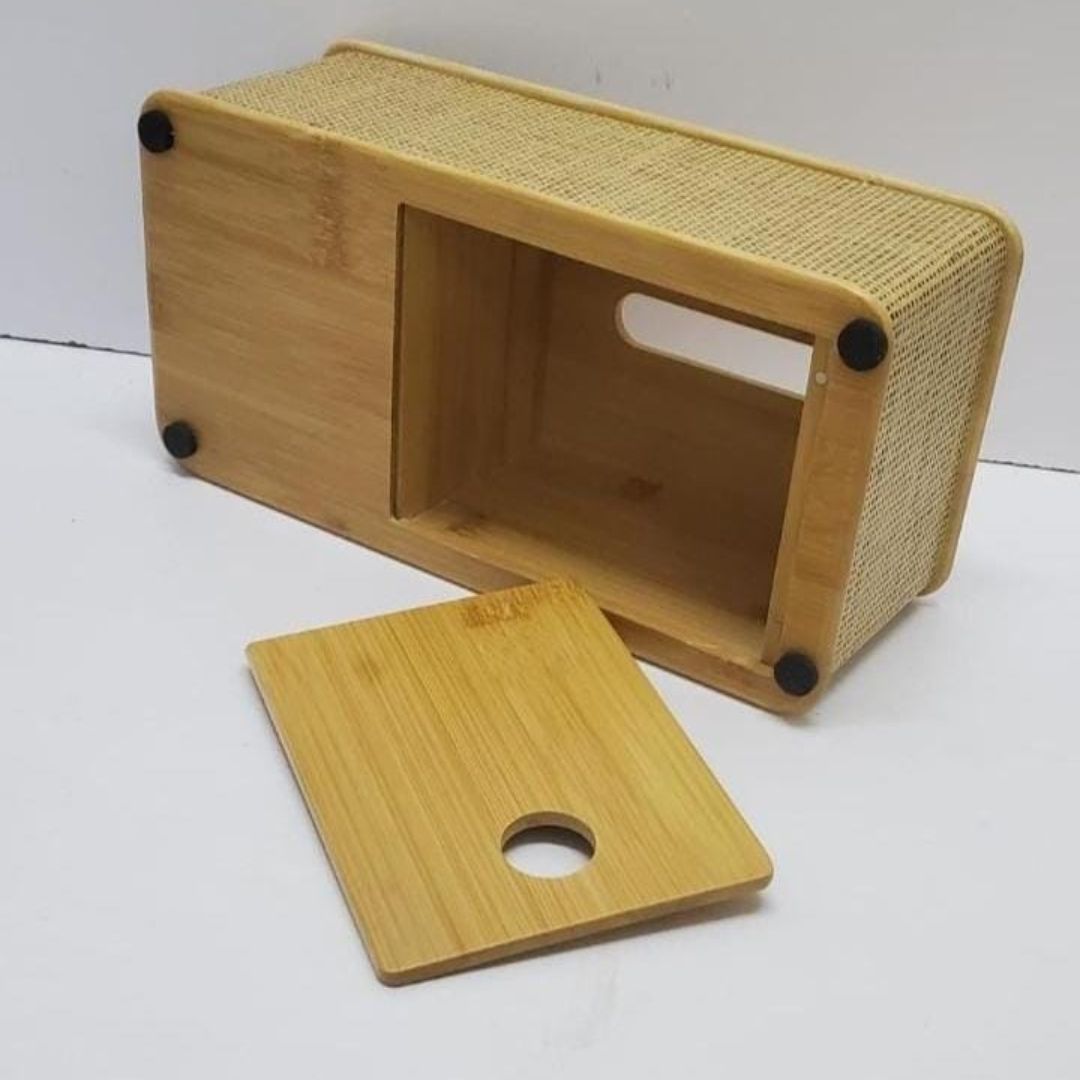 HIGH~GRADE MODERN RATTAN SERVIETTE HOLDER