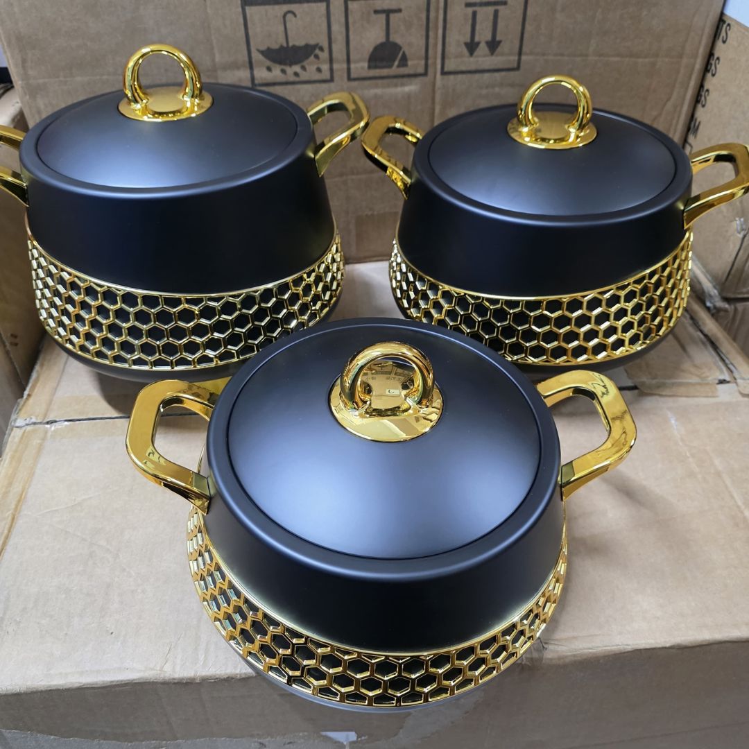 Food warmers set of 3 pcs