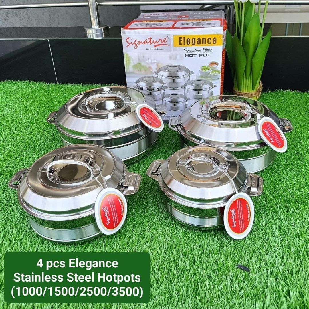 Elegance Stainless Steel Hotpots