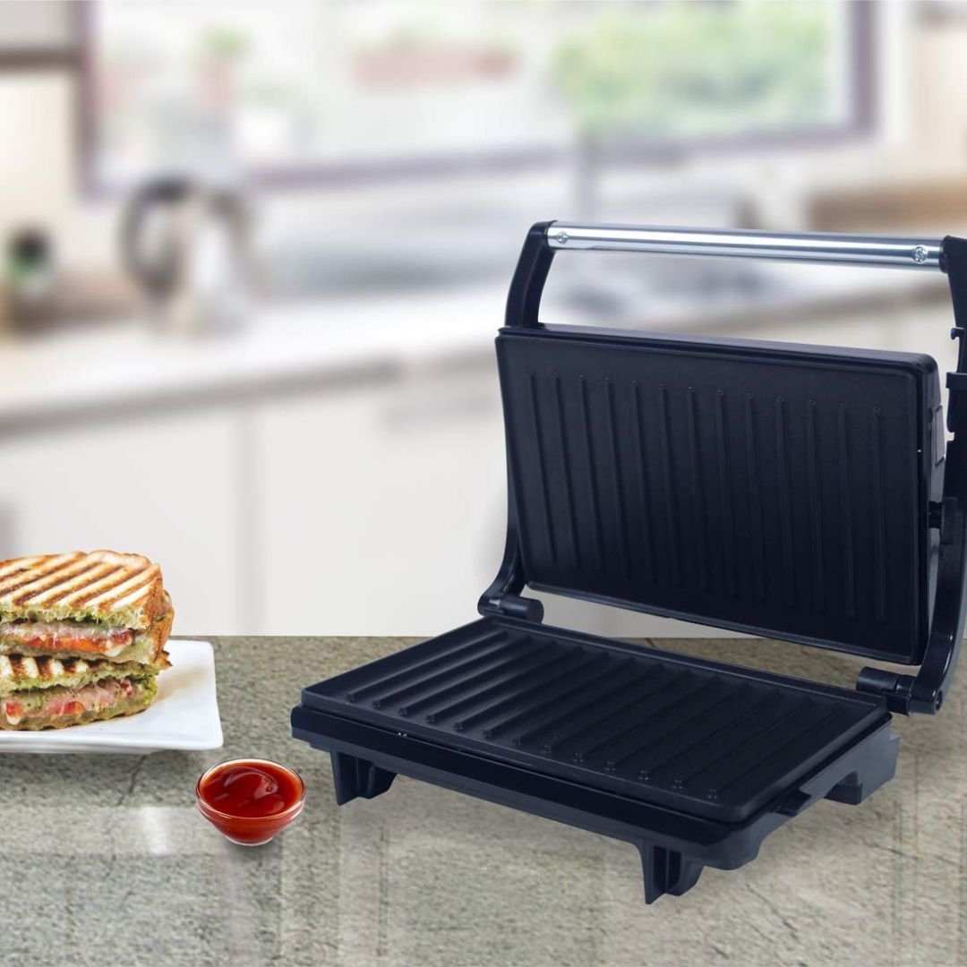 Small Multifunctional Sandwich Toaster – Double Heating Breakfast Maker