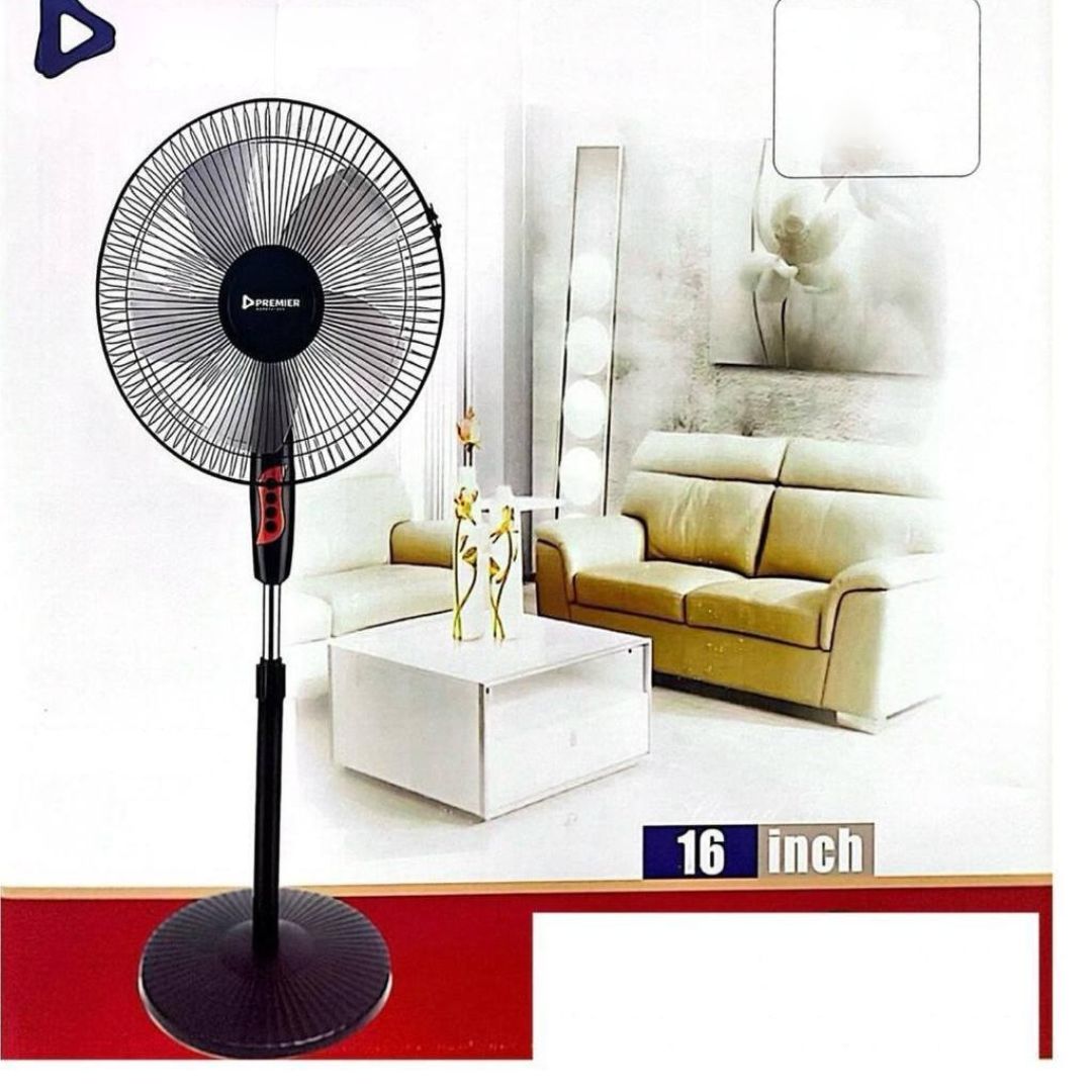 16-Inch Remote Control Standing Fan with Sturdy Base
