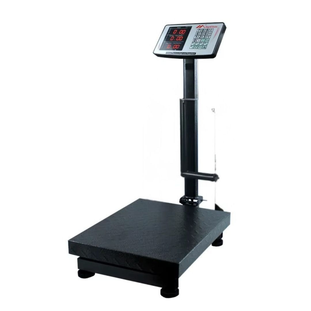 small base Industrial Platform Scale with Removable Guardrail small base 300 kgs