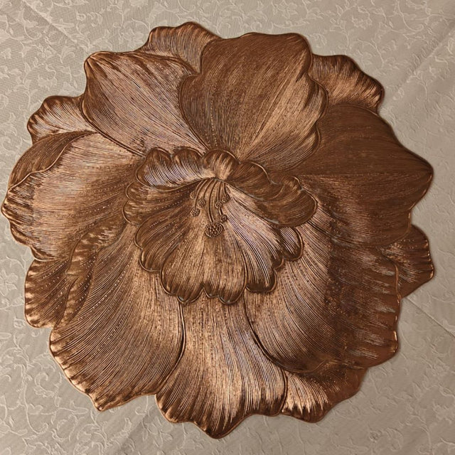 PVC Flower Design Table Placemats – Set of 6