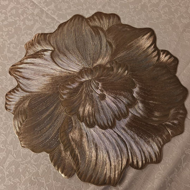PVC Flower Design Table Placemats – Set of 6