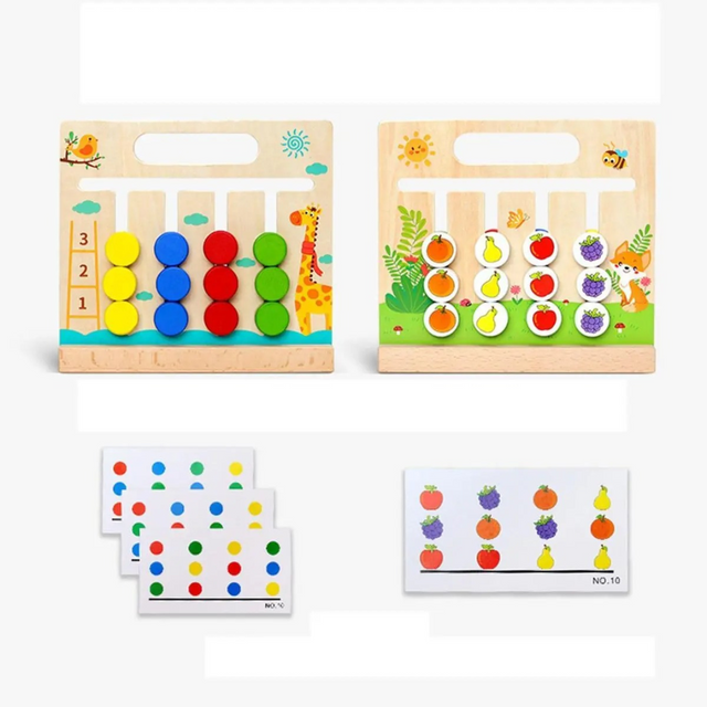 Wooden Logic Game