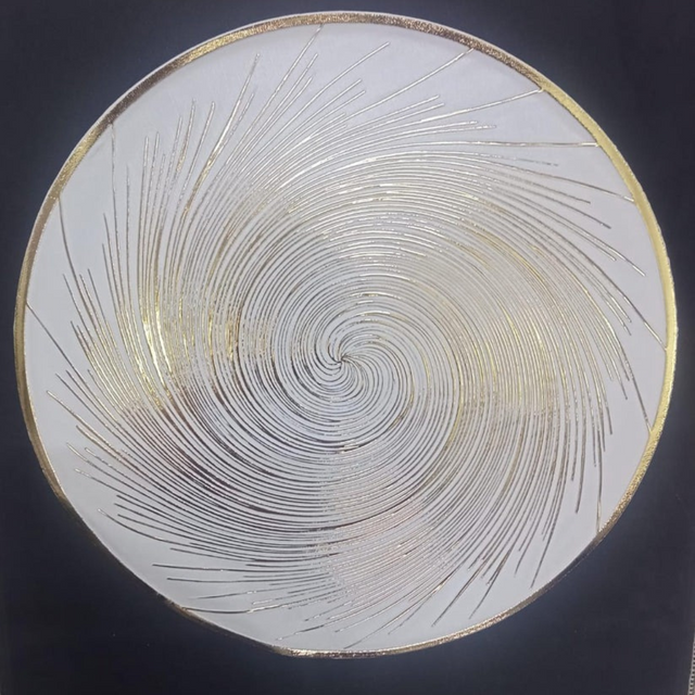 pvc non-woven, waterproof table mats 6pcs