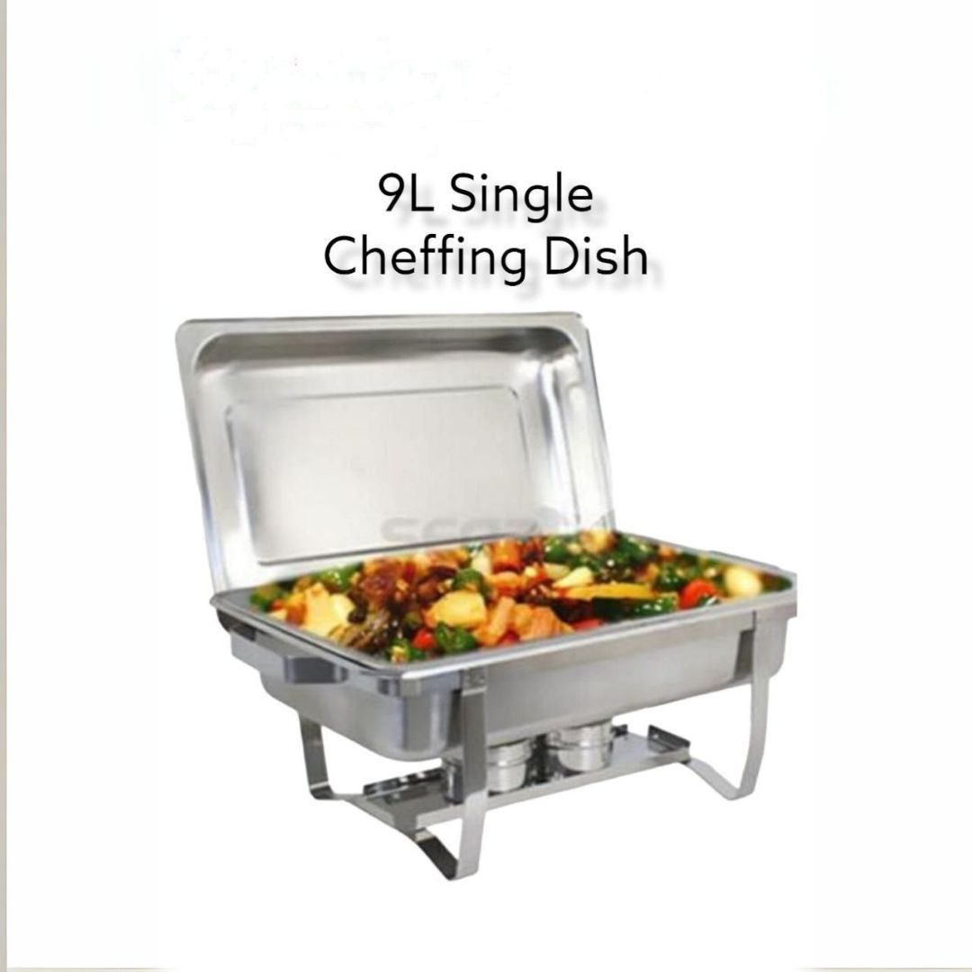 single partioned 9 liters Cheffing dishes