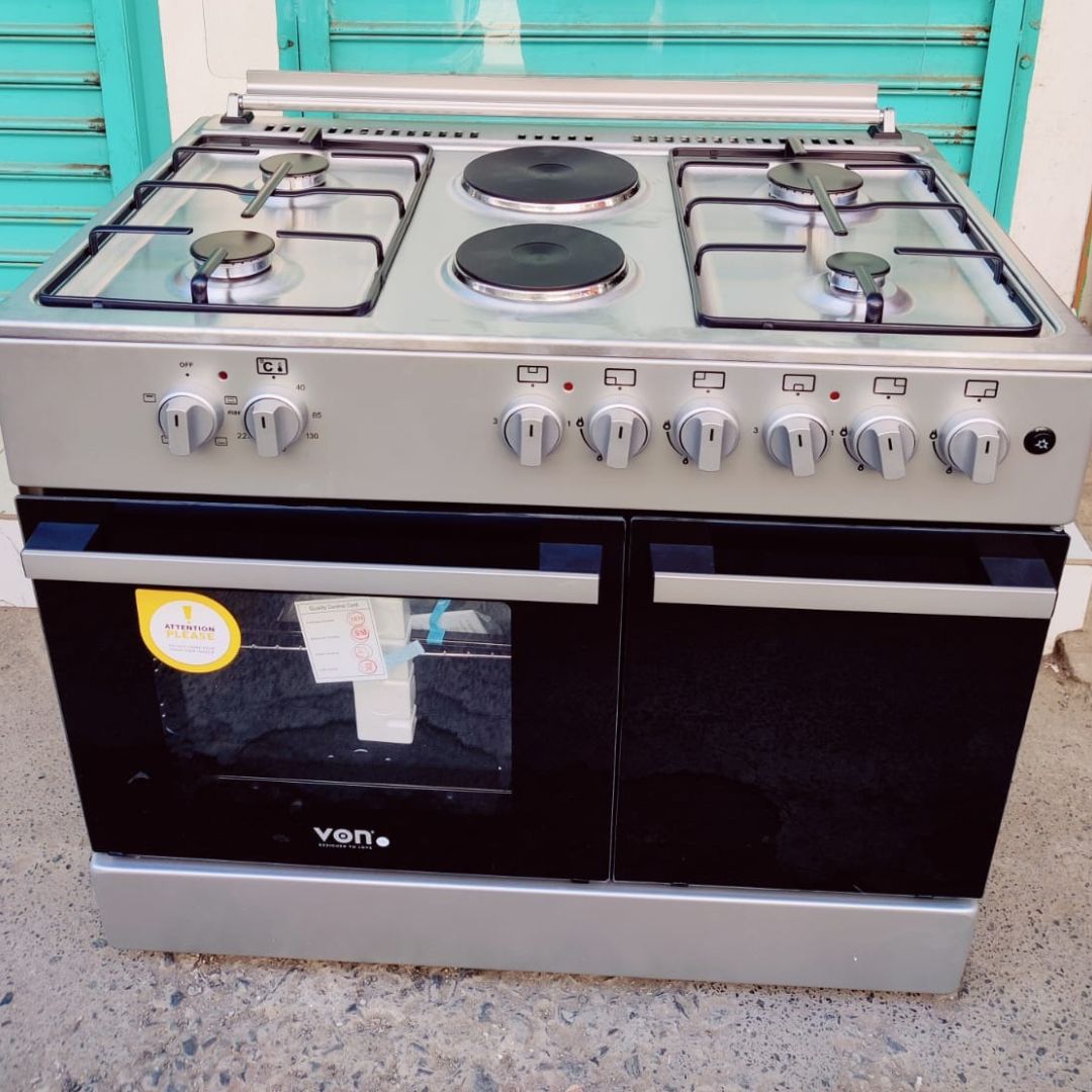 VON Cooker 4 Gas + 2 Electric VCF964241NFS