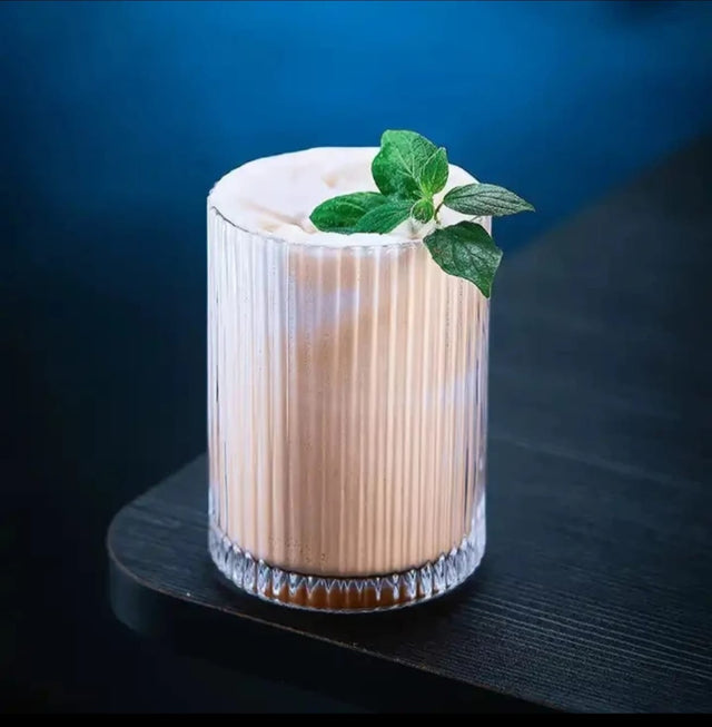 Vertical Stripes Crystal glass