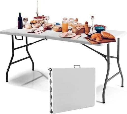 FlexiFold Home & Outdoor Table (121cm × 61cm × 74cm)