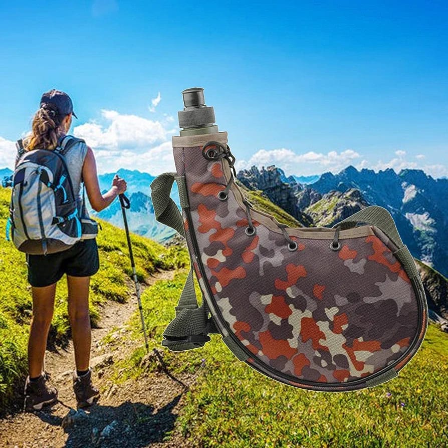 Outdoor camouflage water bottle