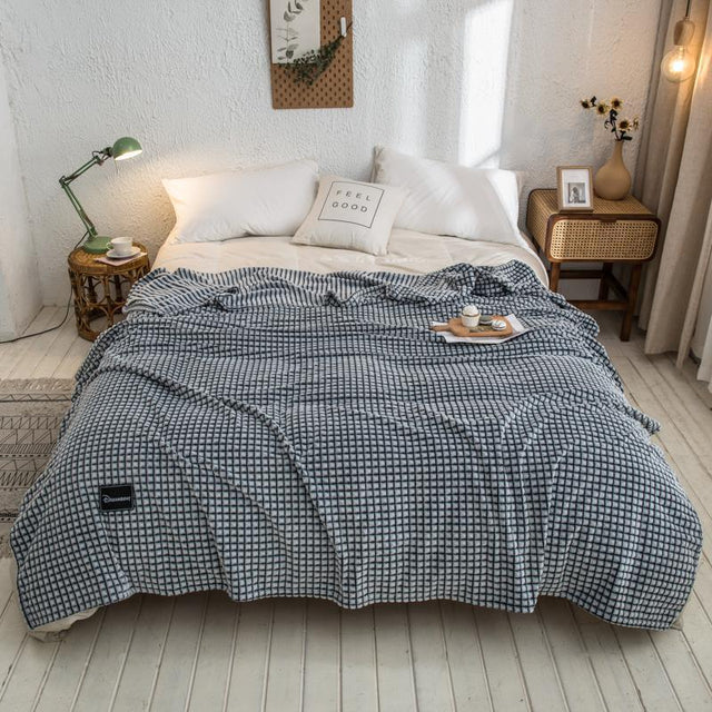 Smooth Shawl/Throw Fleece Blanket