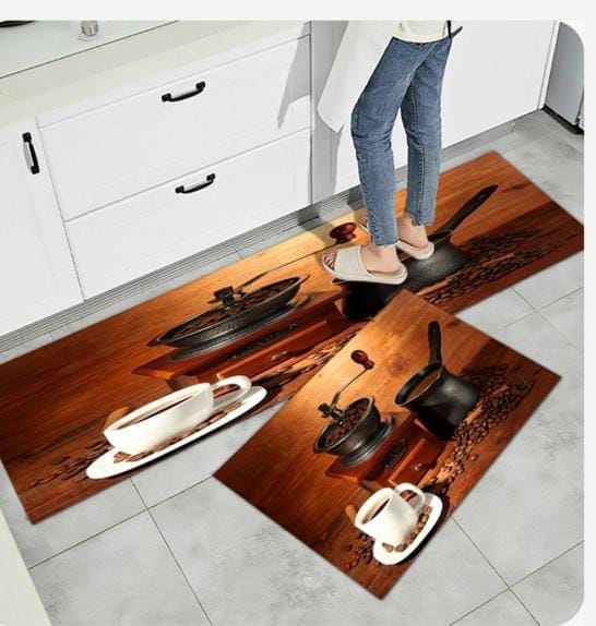 2Pcs kitchen mats