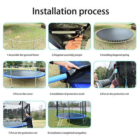 HOW TO INSTALL TRAMPOLINE