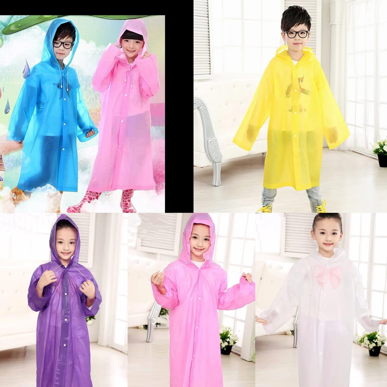 Children Unisex Rain Coat/Jacket
