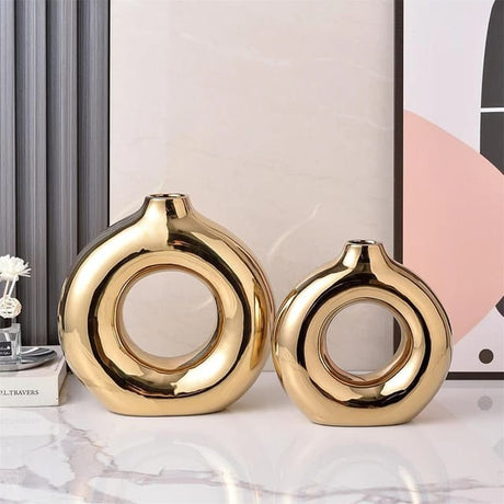 Doughnut Shaped Vase
