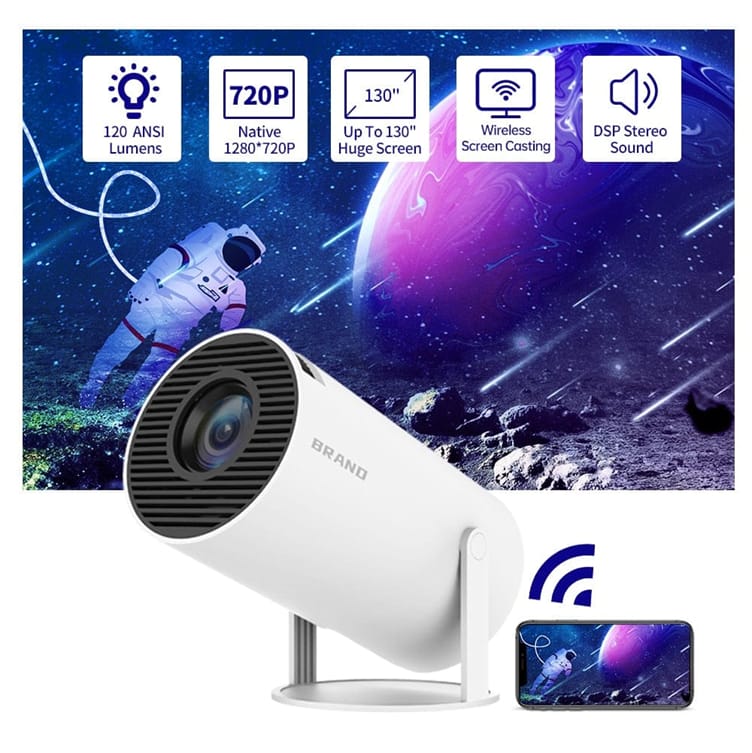 Smart portable projector