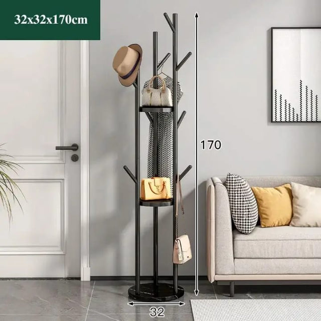Fancy Multi-Functional metallic Coat/handbag hanger