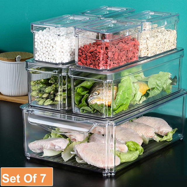 set stackable storage box