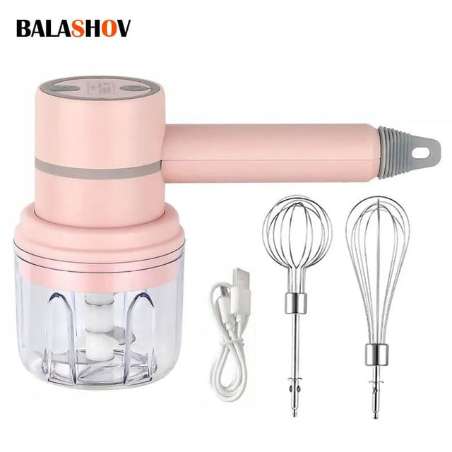 Dual purpose electric food chopper