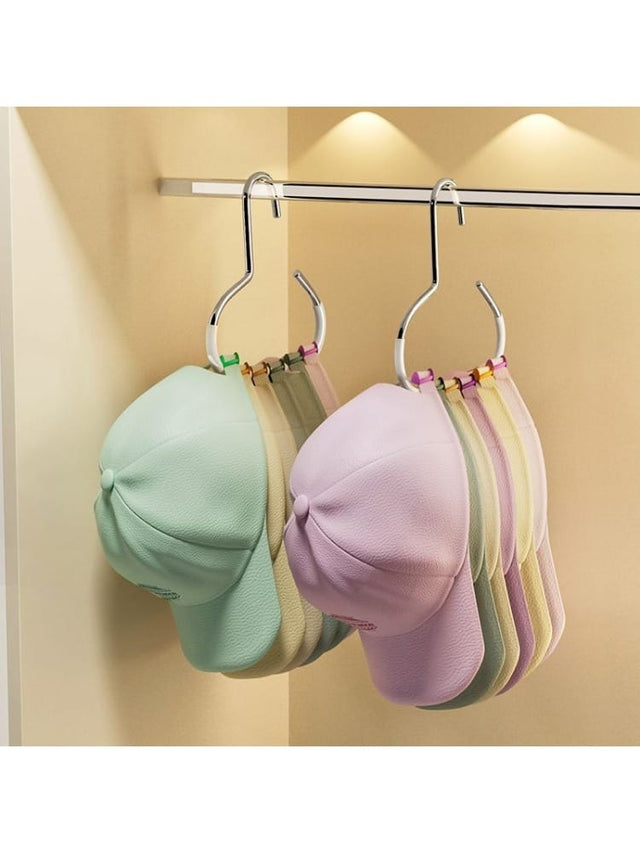 Space-Saving Hook for Hats, T-Shirts & Sweaters