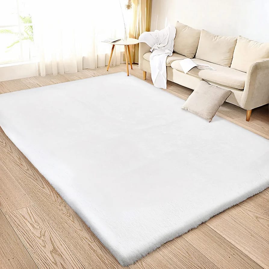 Modern Luxury Style Nordic Rabbit fur Carpet