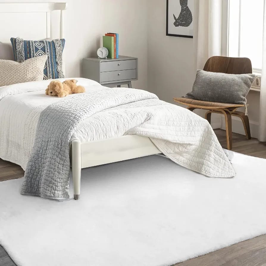 Modern Luxury Style Nordic Rabbit fur Carpet