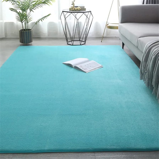 Modern Luxury Style Nordic Rabbit fur Carpet
