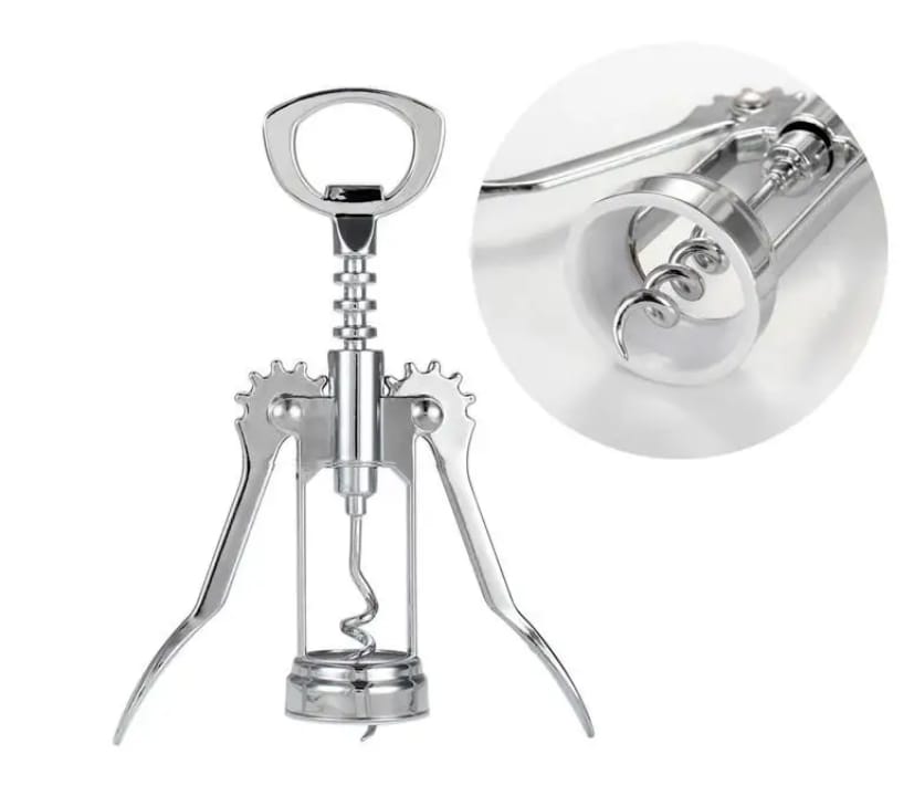 Stainless steel Corkscrew wine opener