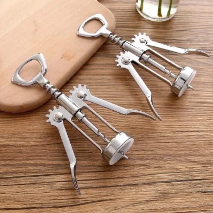 Stainless steel Corkscrew wine opener