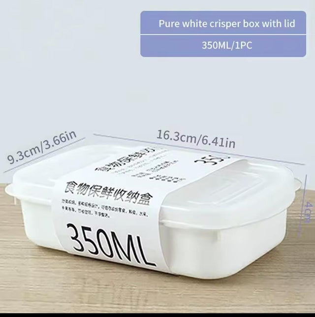 Freezer /fridge stackable food storage containers . 5pcs set