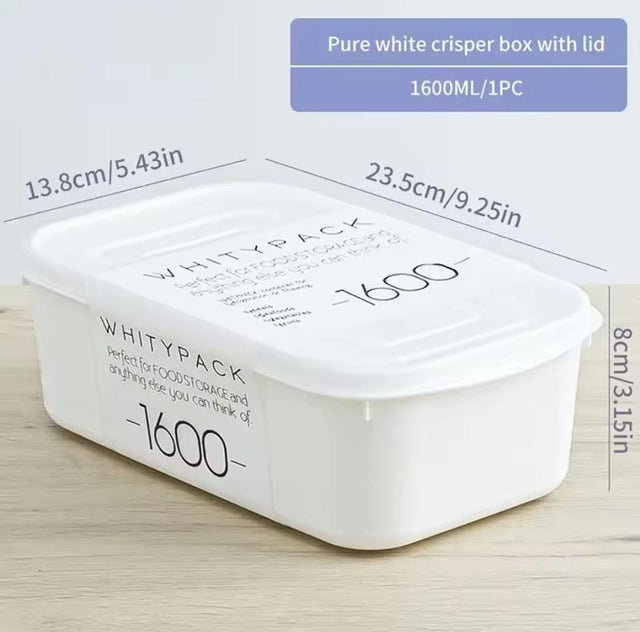 Freezer /fridge stackable food storage containers . 5pcs set