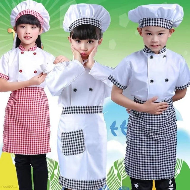 Children Professional Chef costume Kids Professional Chef Costume Set